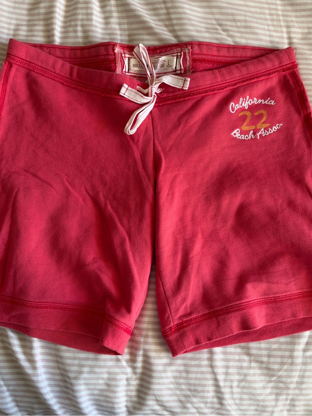 Hollister Pink California 22 Beach Assoc. Women's Lounge Shorts